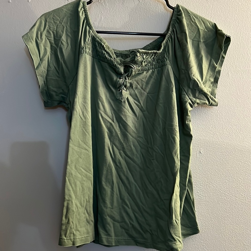 off the shoulder shirt